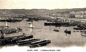 Alger - Port - Defense Mobile - 1904
